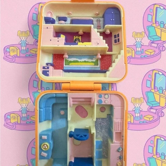 Blue Bird Orange Polly Pocket Toy - Picture 3 of 3